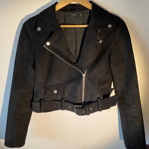 Aritzia Talula Morton Vegan Suede Jacket